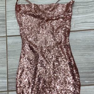 Fashion Nova Start The Show Sequin Dress